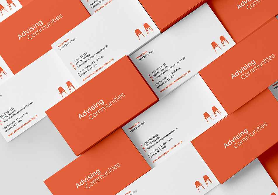 Advising Communities Business Card