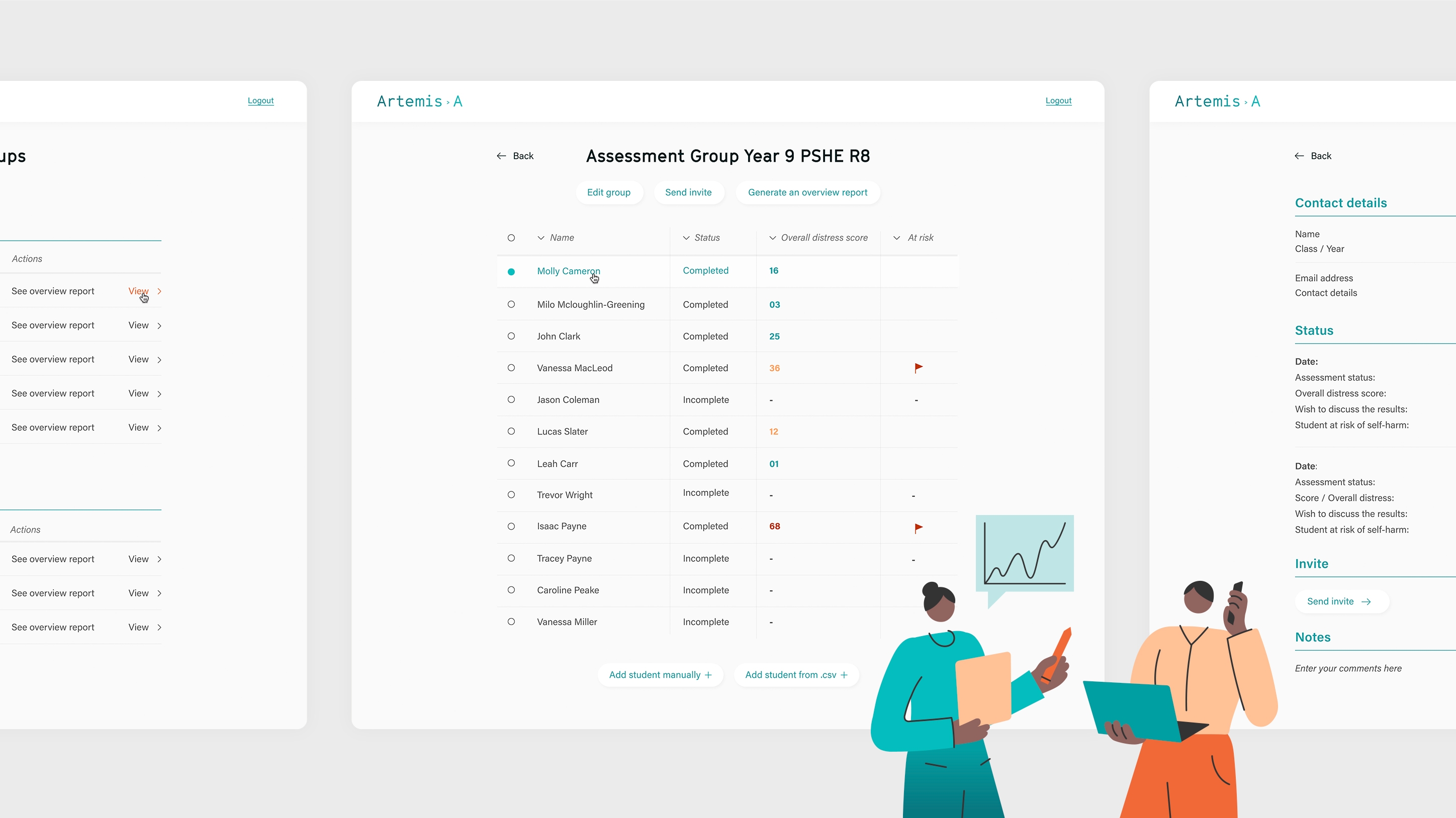 Artemis - Admin panel