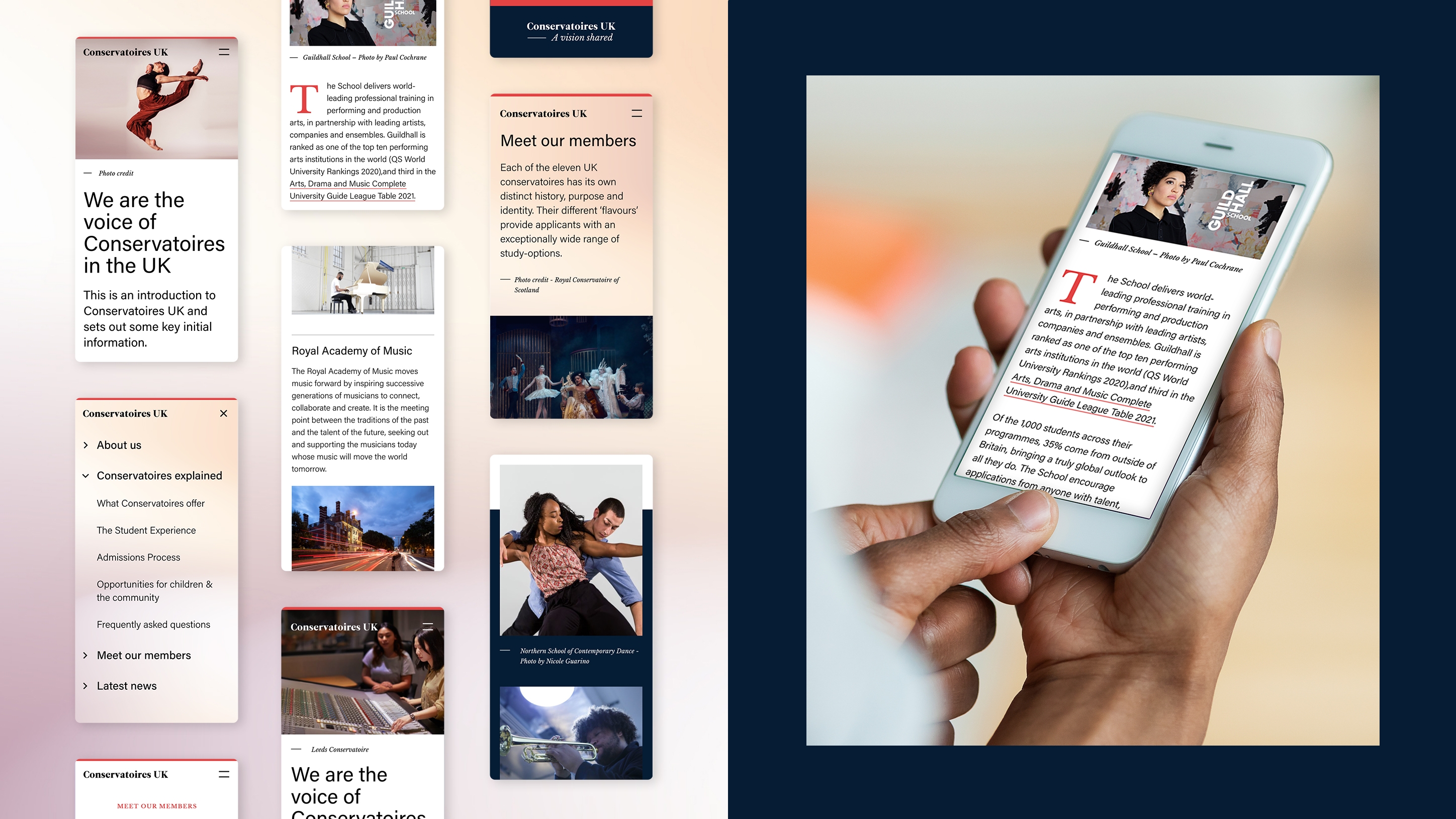 CUK-Mobile mockups