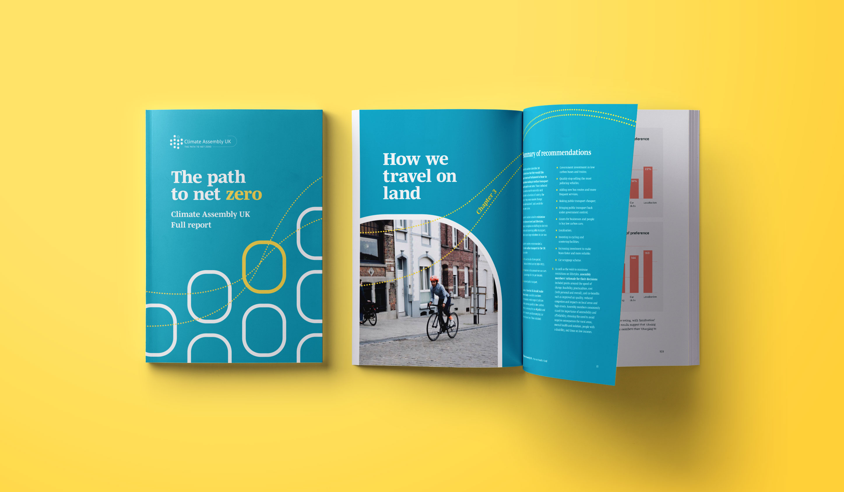 Climate Assembly - cover and spread