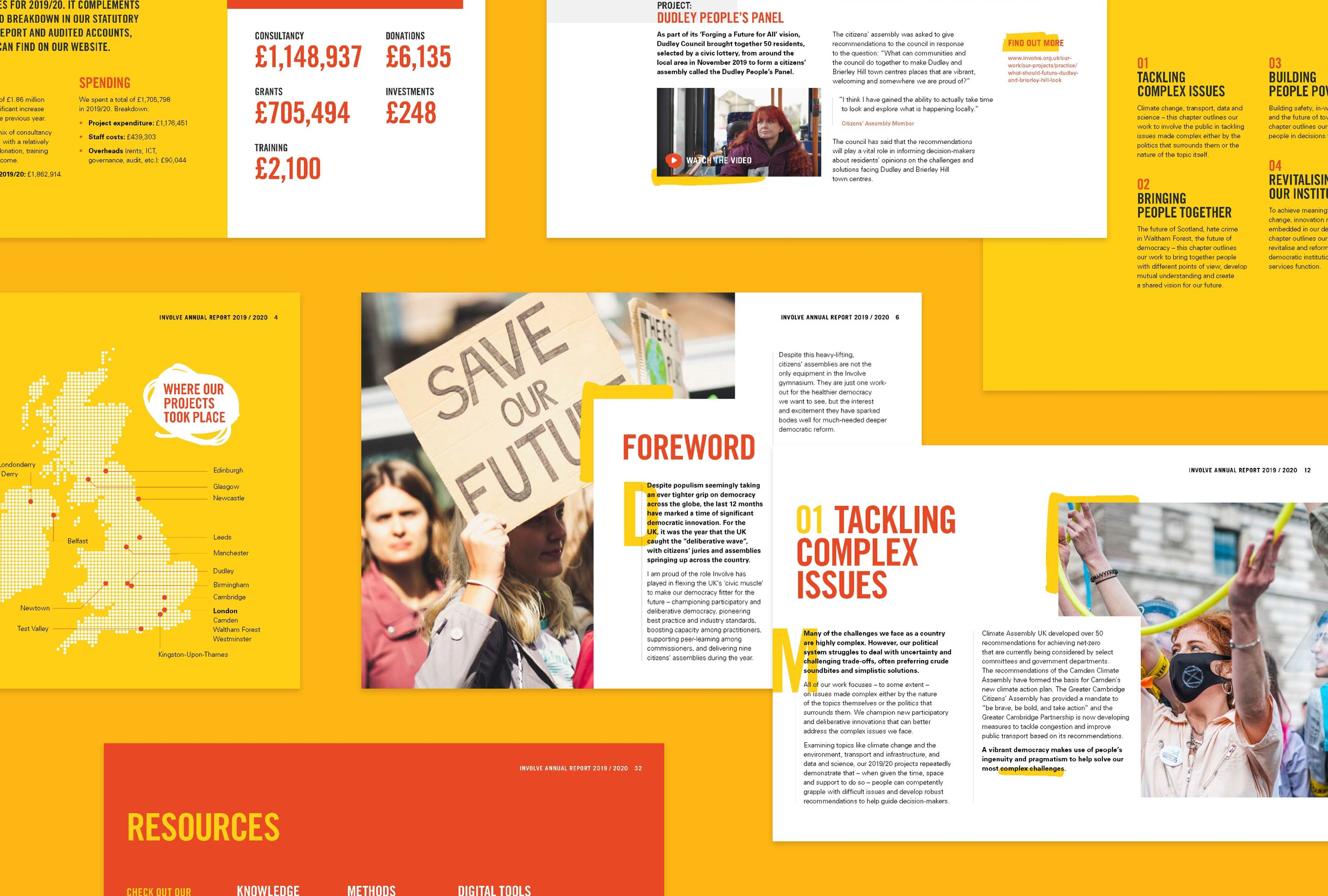 Involve report spreads