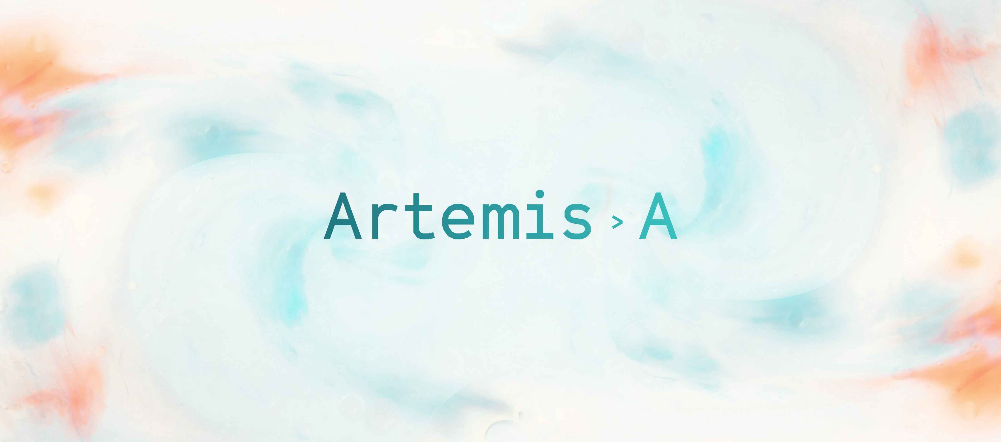 Artemis-Branding with background