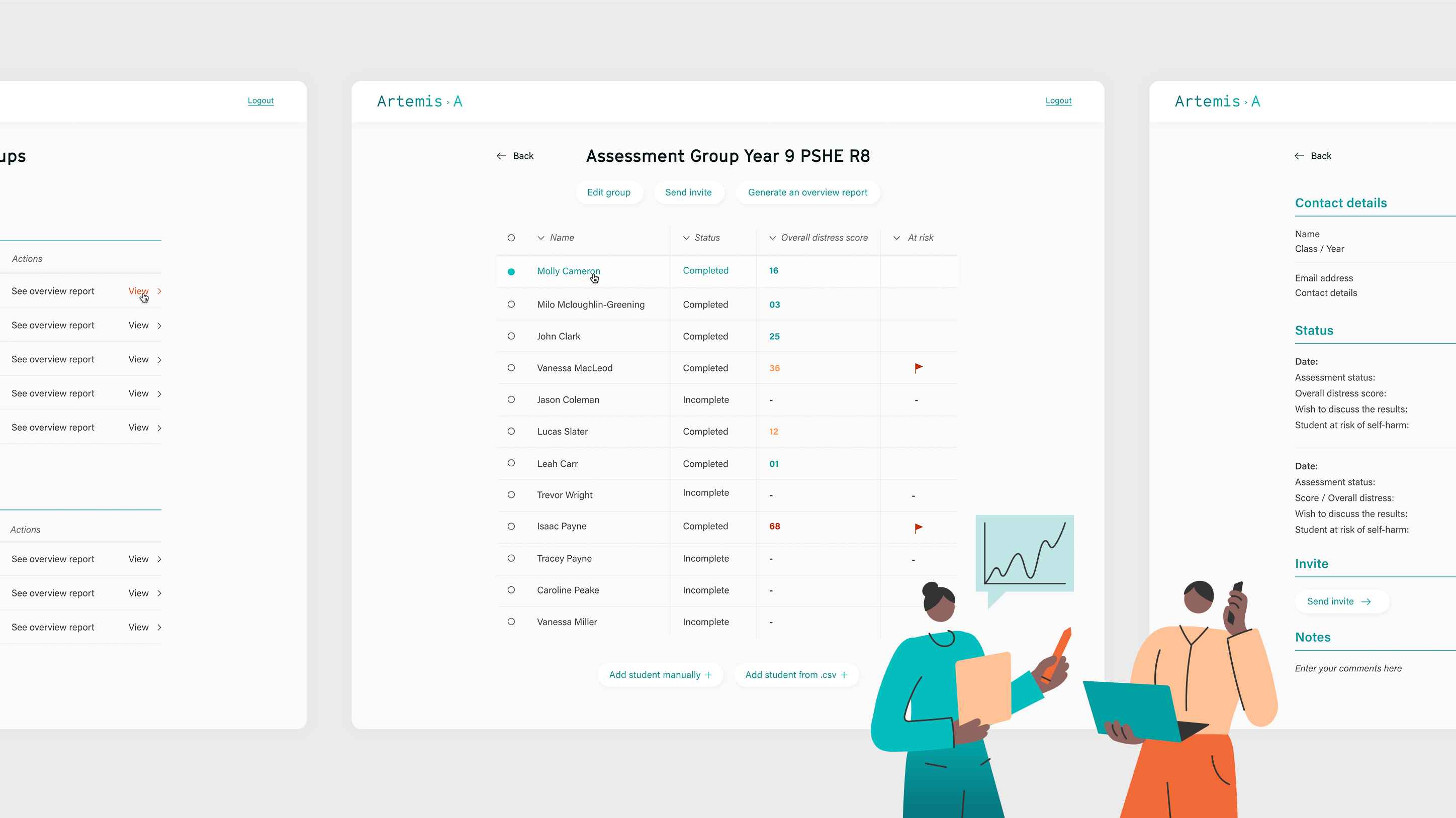 Artemis - Admin panel