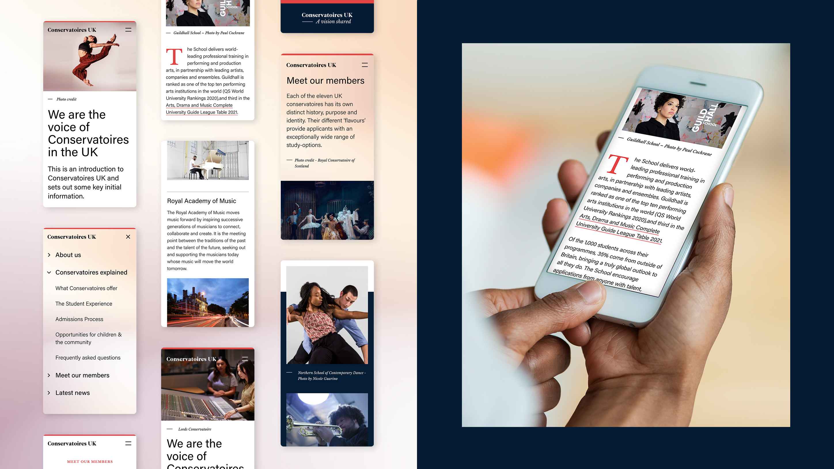 CUK-Mobile mockups