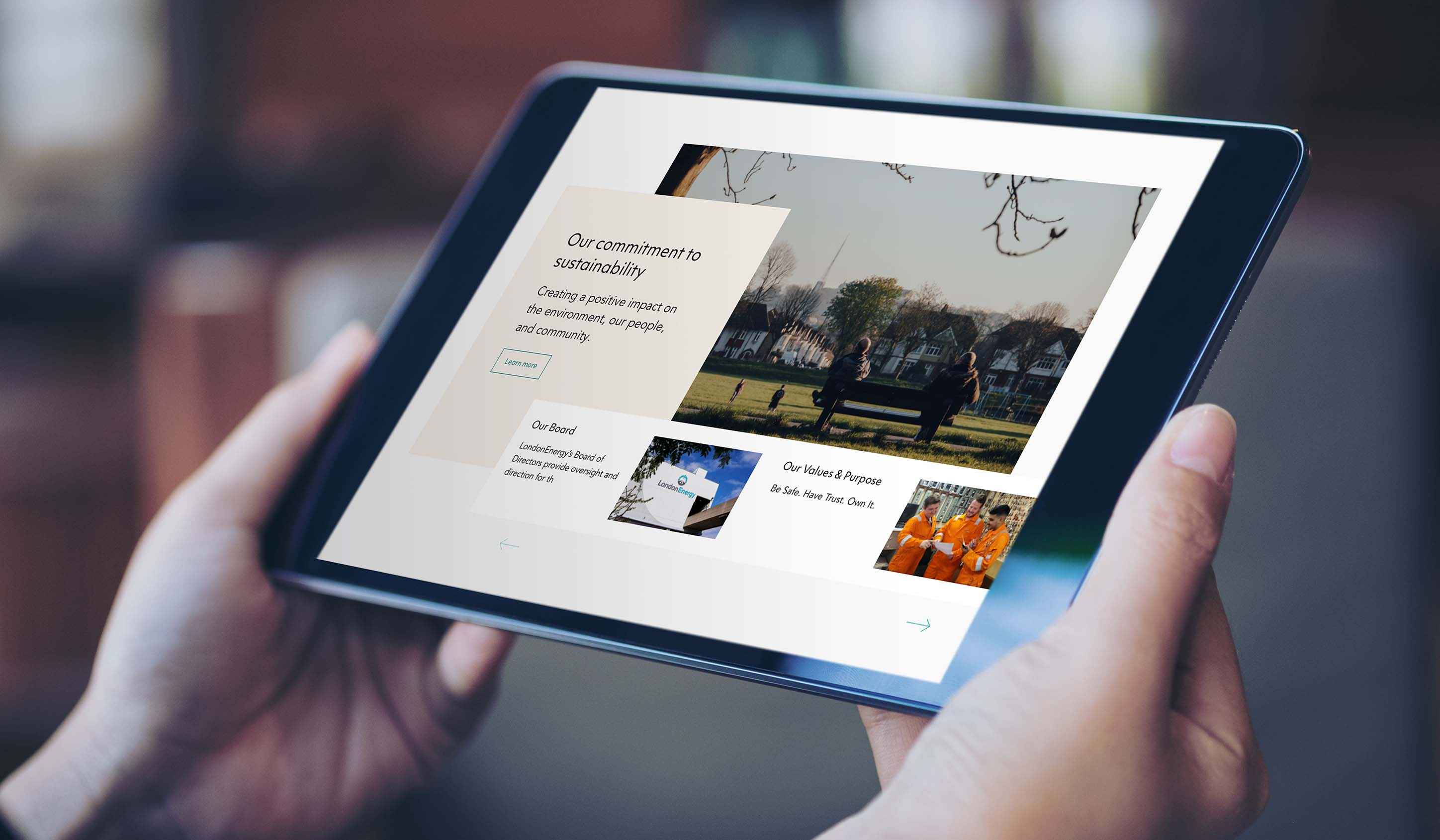 London Energy ipad