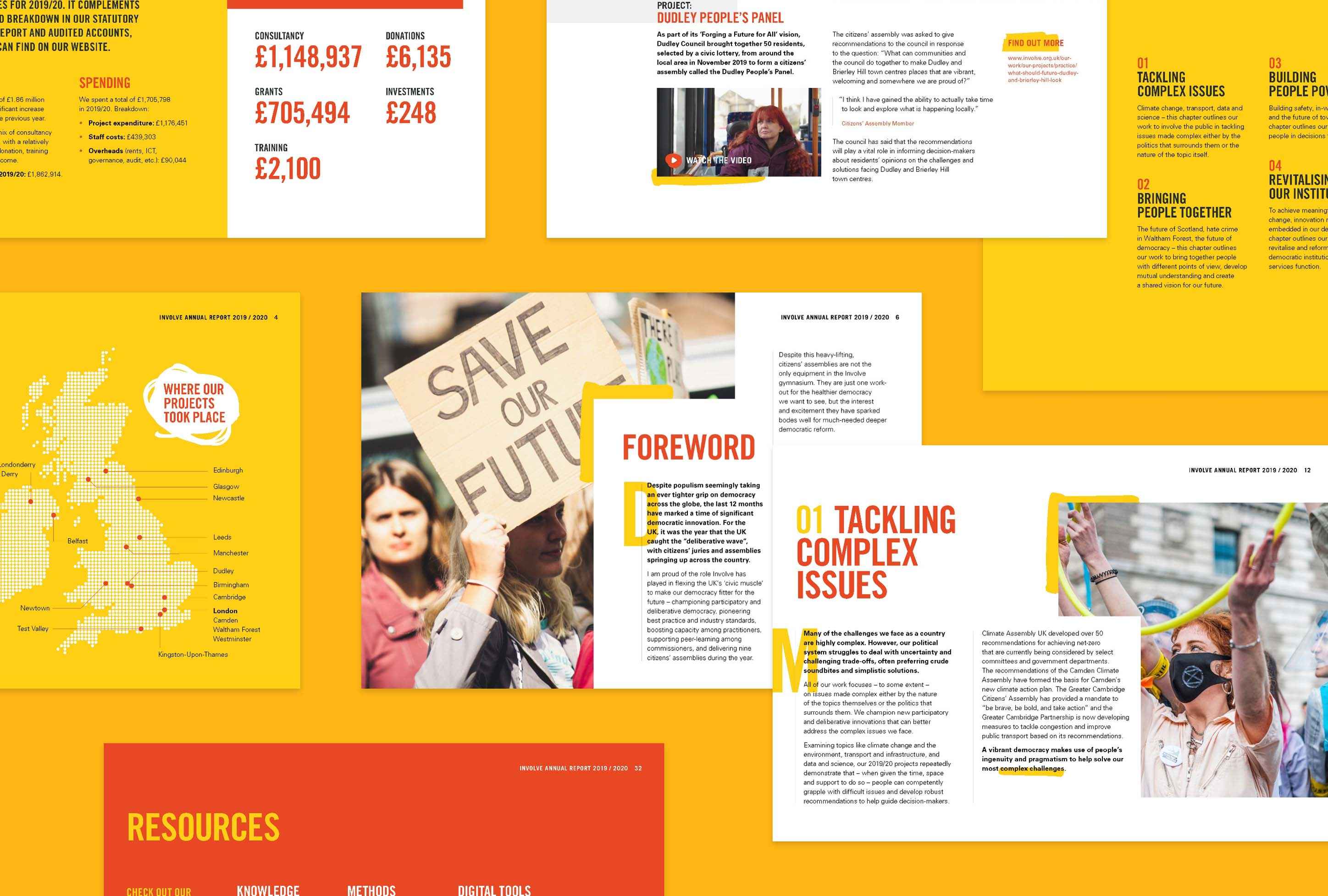 Involve report spreads