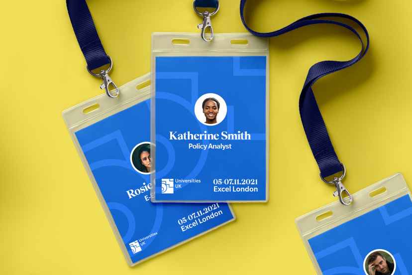 UUK Rebrand - Lanyards