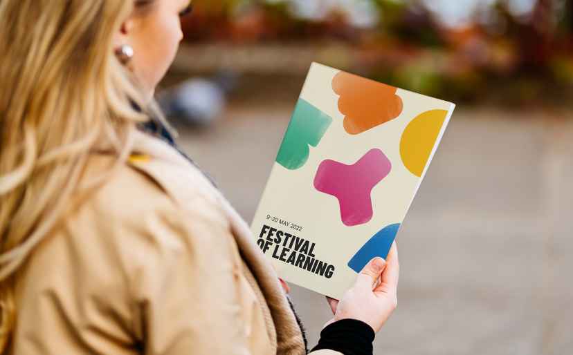 Festival of learning printed programme