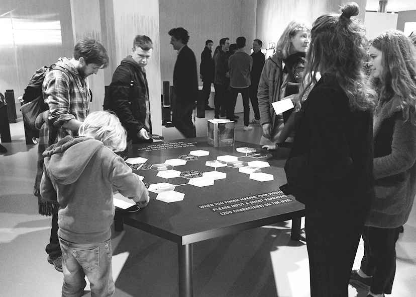 PNT Exhibition Timeline installation